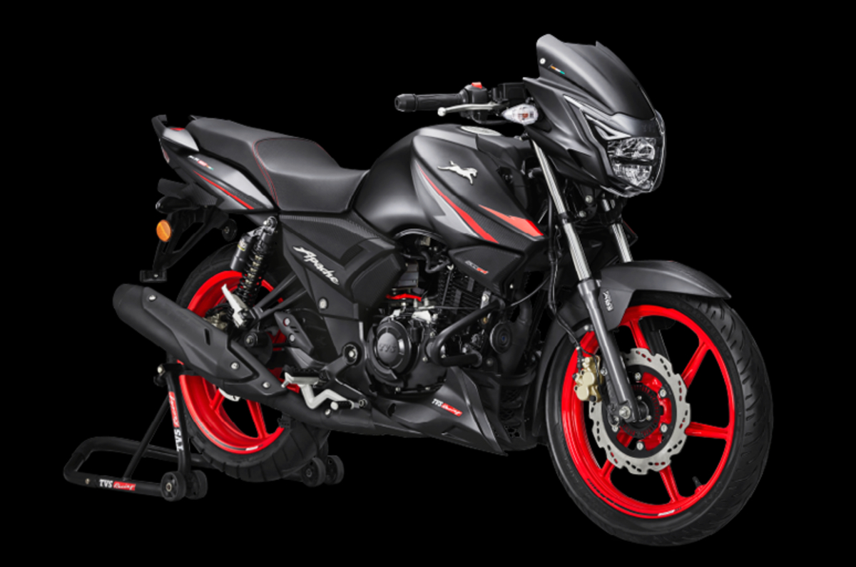 2025 TVS Apache RTR 160 now gets dual-channel ABS, priced at Rs 1.34 lakh